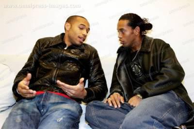 deux footblleurs de talent exceptionnel